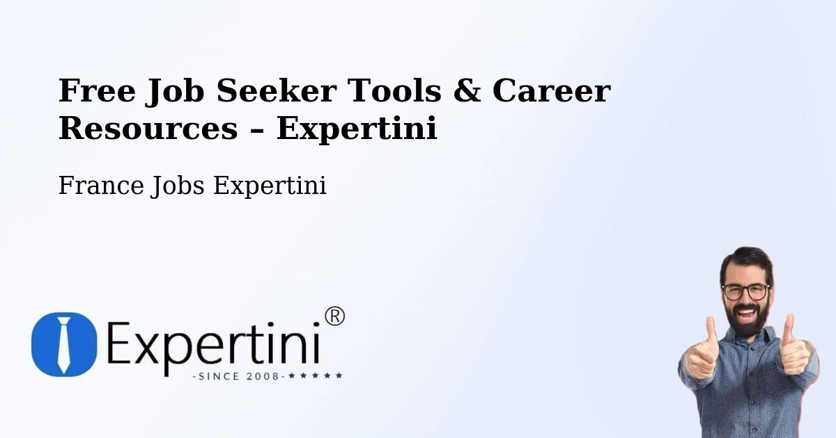 Free Job Seeker Tools & Career Resources – Marne - Marne, France Jobs Expertini